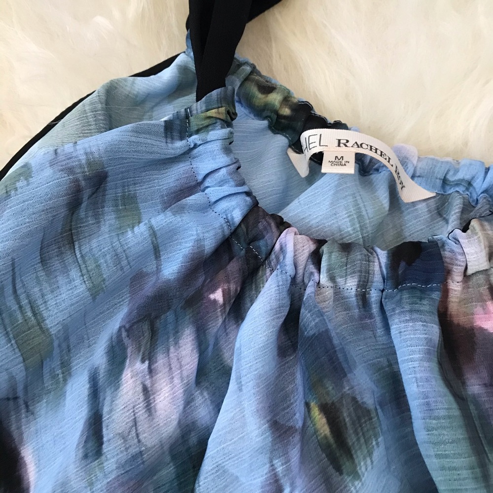 RACHEL RACHEL ROY Chiffon Halter Midi Dress - Picture 5 of 6